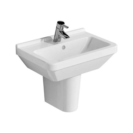 Vitra S50 550mm 1TH Compact Wall Hung Basin - Unbeatable Bathrooms