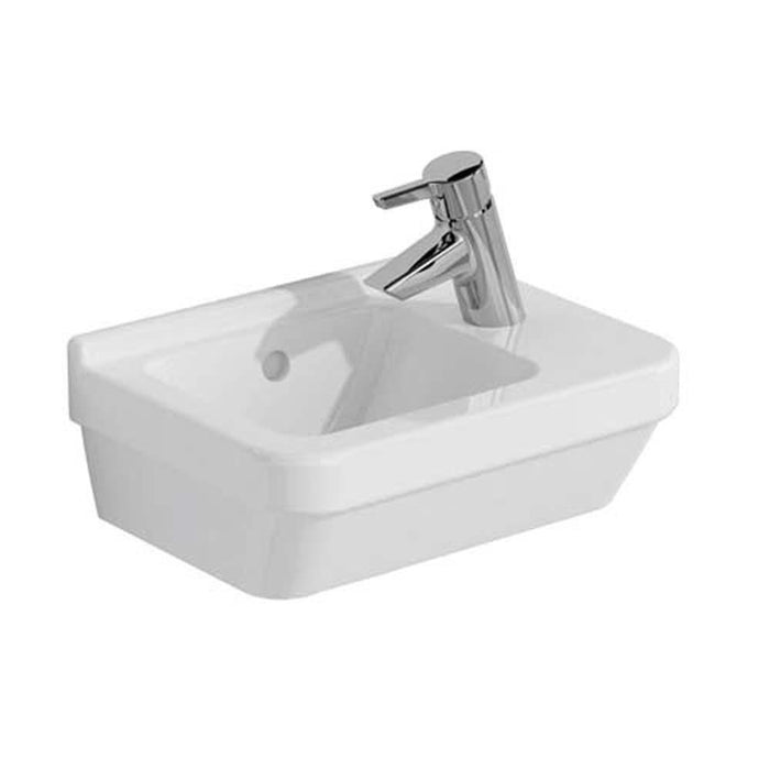 Vitra S50 400/500mm 1TH Cloakroom Basin - Unbeatable Bathrooms