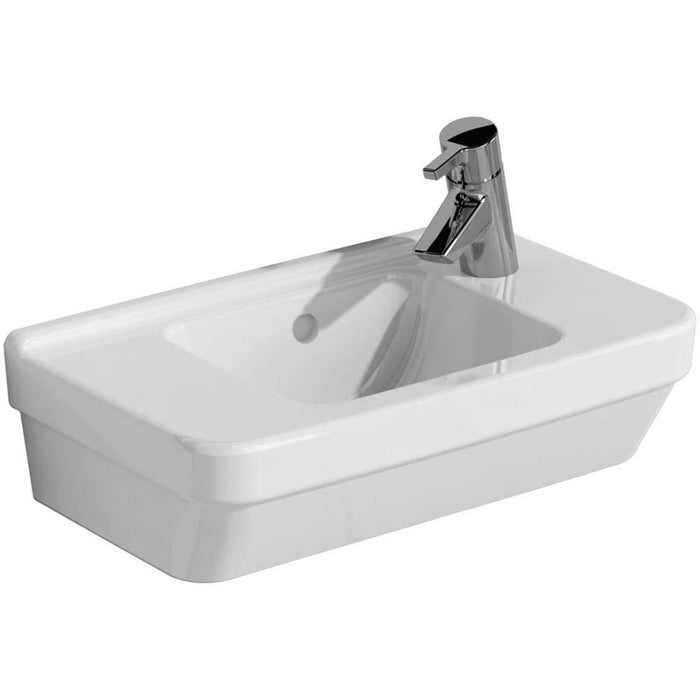 Vitra S50 400/500mm 1TH Cloakroom Basin - Unbeatable Bathrooms