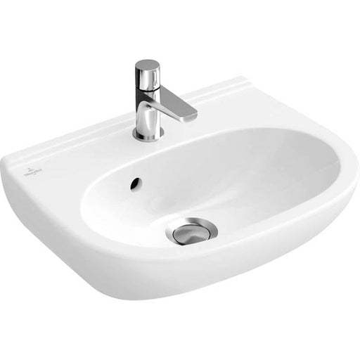 Villeroy & Boch O.Novo Handwashbasin Compact White Alpin, With Overflow, Unpolished - Unbeatable Bathrooms