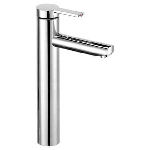 Keuco Plan Blue Single Lever Basin Mixer 210 without Pop-Up Waste Aluminium - Unbeatable Bathrooms