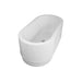 Vitra 4Life Cocoon 1600mm Freestanding Bath with Leg Set, Panel & Waste - Unbeatable Bathrooms