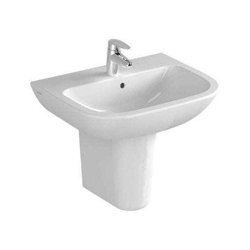 Vitra S20 55/60/65cm Pedestal Basin - 1 & 2TH - Unbeatable Bathrooms