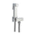 JTP Square Douche Set with Angle Valve - Unbeatable Bathrooms