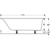 Geberit Soana 16/17/1800mm Single Ended Bath - Unbeatable Bathrooms