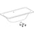 Geberit Soana 17/18/1900mm Double Ended Bath with Feet - Unbeatable Bathrooms