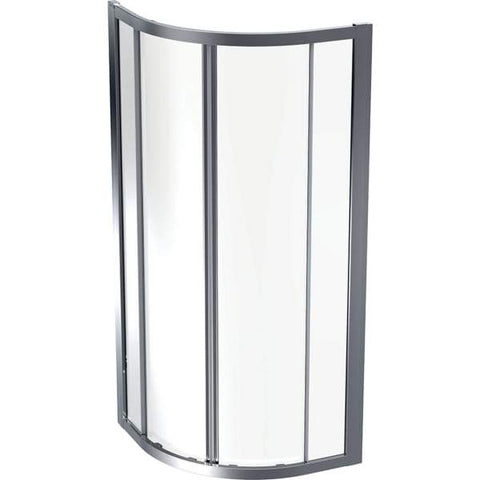 Geberit Geo Quadrant Shower Enclosure with Sliding Door - Unbeatable Bathrooms