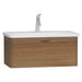 Vitra Nest Trendy 800/1000mm Vanity Unit - Wall Hung 1 Drawer Unit - Unbeatable Bathrooms