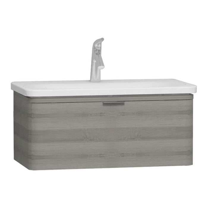Vitra Nest Trendy 800/1000mm Vanity Unit - Wall Hung 1 Drawer Unit - Unbeatable Bathrooms