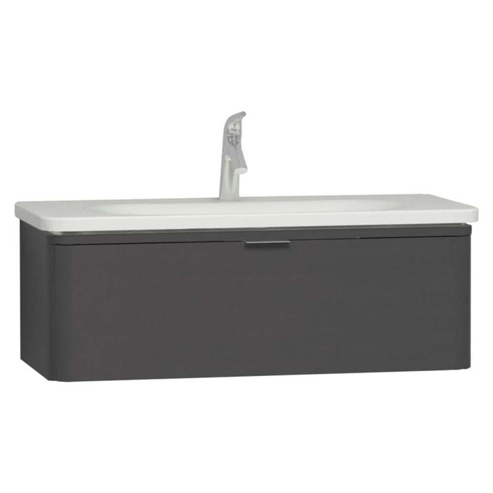 Vitra Nest Trendy 800/1000mm Vanity Unit - Wall Hung 1 Drawer Unit - Unbeatable Bathrooms