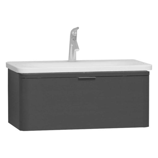 Vitra Nest Trendy 800/1000mm Vanity Unit - Wall Hung 1 Drawer Unit - Unbeatable Bathrooms