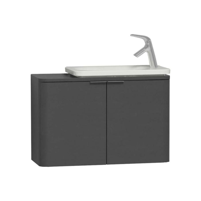 Vitra Nest Trendy 600/800/1000mm Narrow Vanity Unit - Wall Hung 1 & 2 Door Unit - Unbeatable Bathrooms