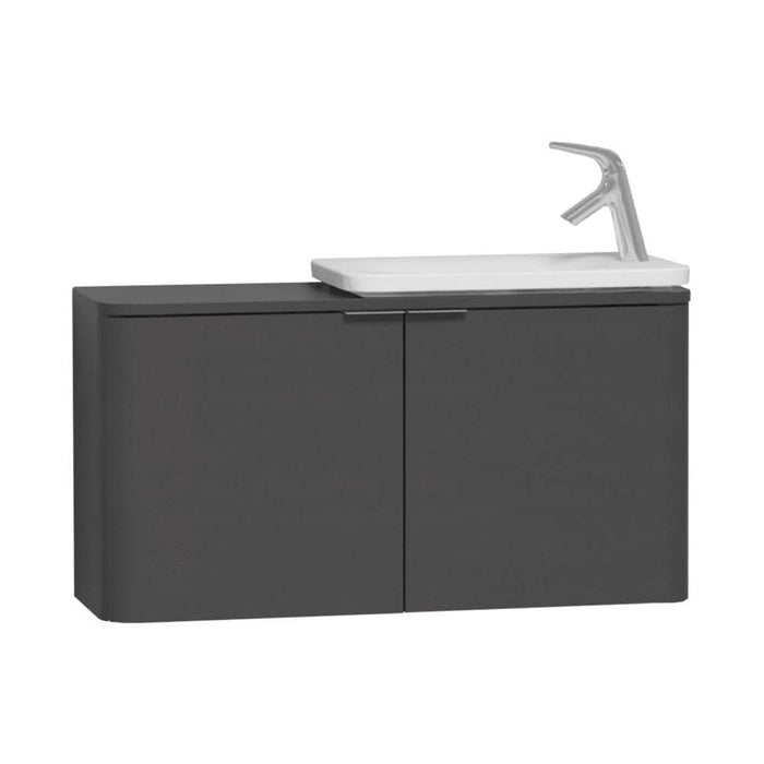 Vitra Nest Trendy 600/800/1000mm Narrow Vanity Unit - Wall Hung 1 & 2 Door Unit - Unbeatable Bathrooms