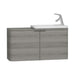Vitra Nest Trendy 600/800/1000mm Narrow Vanity Unit - Wall Hung 1 & 2 Door Unit - Unbeatable Bathrooms