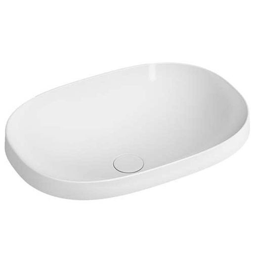 Vitra Frame 560mm 0TH Oval Inset Basin - Unbeatable Bathrooms