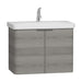 Vitra Nest 600/800/1000mm Vanity Unit - Wall Hung 2 Door Unit - Unbeatable Bathrooms