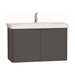 Vitra Nest 600/800/1000mm Vanity Unit - Wall Hung 2 Door Unit - Unbeatable Bathrooms