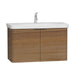 Vitra Nest 600/800/1000mm Vanity Unit - Wall Hung 2 Door Unit - Unbeatable Bathrooms