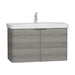 Vitra Nest 600/800/1000mm Vanity Unit - Wall Hung 2 Door Unit - Unbeatable Bathrooms