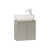 Vitra Shift 500mm Cloakroom Vanity Unit - Wall Hung 2 Door Unit - Unbeatable Bathrooms