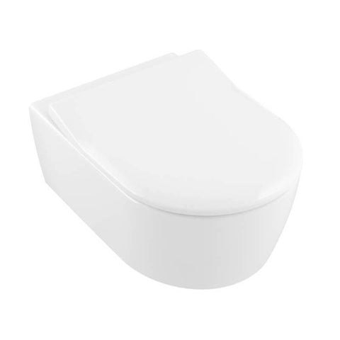 Villeroy & Boch Avento Wall Mounted Rimless Toilet Combi Pack - Unbeatable Bathrooms