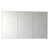 Vitra Classic 120cm Mirror Cabinet - Unbeatable Bathrooms