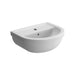 Vitra Milton 45/55/60/65cm Wall Hung Basin - 1 & 2TH - Unbeatable Bathrooms