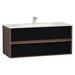 Vitra M-Line Infinit 800/1000/1200mm Vanity Unit - Wall Hung 2 Drawer Unit with Infinity Basin - Unbeatable Bathrooms