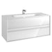 Vitra M-Line Infinit 800/1000/1200mm Vanity Unit - Wall Hung 2 Drawer Unit with Infinity Basin - Unbeatable Bathrooms