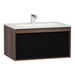 Vitra M-Line Infinit 800/1000/1200mm Vanity Unit - Wall Hung 1 Drawer Unit with Infinity Mineral Cast Basin - Unbeatable Bathrooms