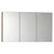 Vitra Classic 120cm Mirror Cabinet - Unbeatable Bathrooms