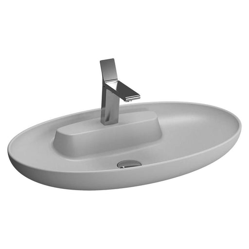 Vitra Memoria 750mm 1TH Oval Countertop Basin - Unbeatable Bathrooms