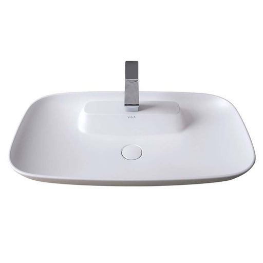 Vitra Memoria 820mm 1TH Rectangular Countertop Basin - Unbeatable Bathrooms