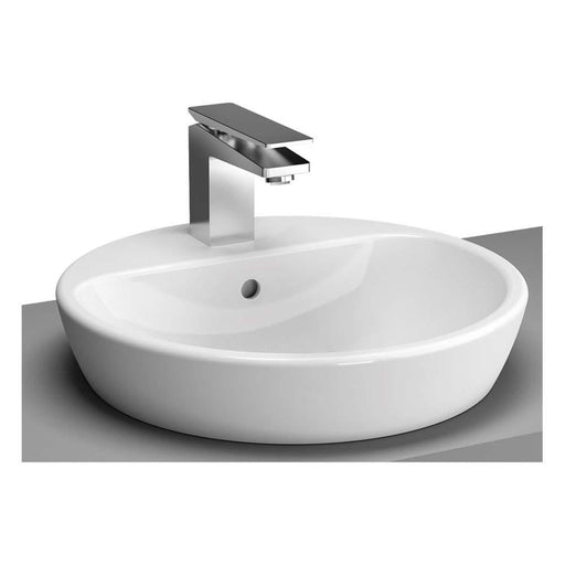 Vitra M-Line 445mm Round Countertop Basin - 0 & 1TH - Unbeatable Bathrooms