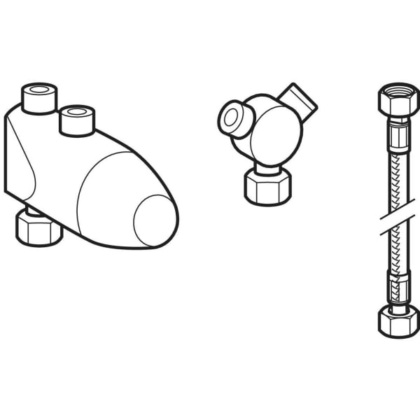 Geberit Bambini Mini Thermostat For Washbasin Tap - Unbeatable Bathrooms