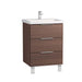 Vitra Ecora 600/900mm Vanity Unit - Floor Standing 3 Drawer Unit - Unbeatable Bathrooms