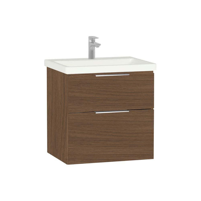 Vitra Ecora 600/900mm Vanity Unit - Wall Hung 2 Drawer Unit - Unbeatable Bathrooms