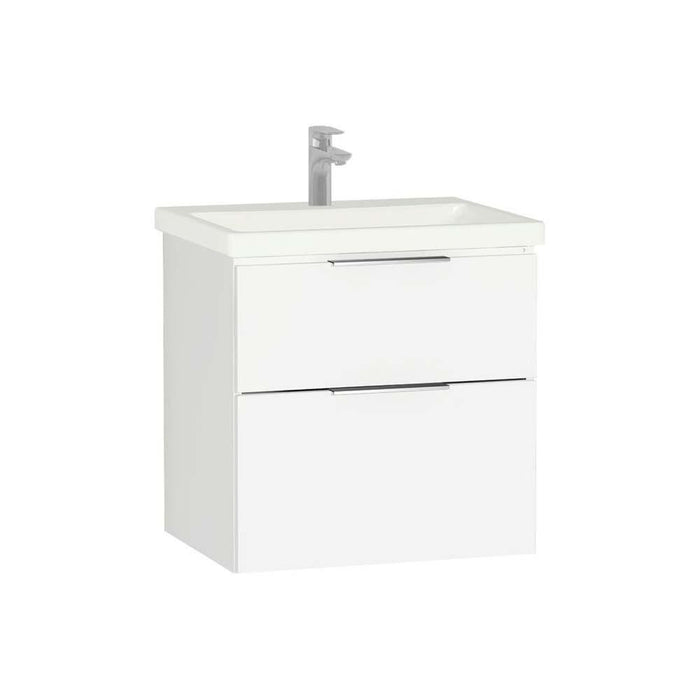 Vitra Ecora 600/900mm Vanity Unit - Wall Hung 2 Drawer Unit - Unbeatable Bathrooms