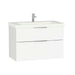 Vitra Ecora 600/900mm Vanity Unit - Wall Hung 2 Drawer Unit - Unbeatable Bathrooms