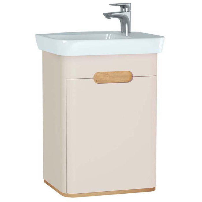 Vitra Sento 500mm Vanity Unit - Wall Hung 1 Door Unit - Unbeatable Bathrooms