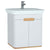 Vitra Sento 650/800/1000mm Vanity Unit - Wall Hung 2 Door Unit - Unbeatable Bathrooms