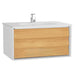 Vitra Frame 600/800/1000mm Vanity Unit - Wall Hung 1 Drawer Unit - Unbeatable Bathrooms