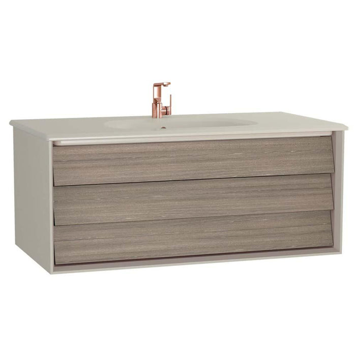 Vitra Frame 600/800/1000mm Vanity Unit - Wall Hung 1 Drawer Unit - Unbeatable Bathrooms