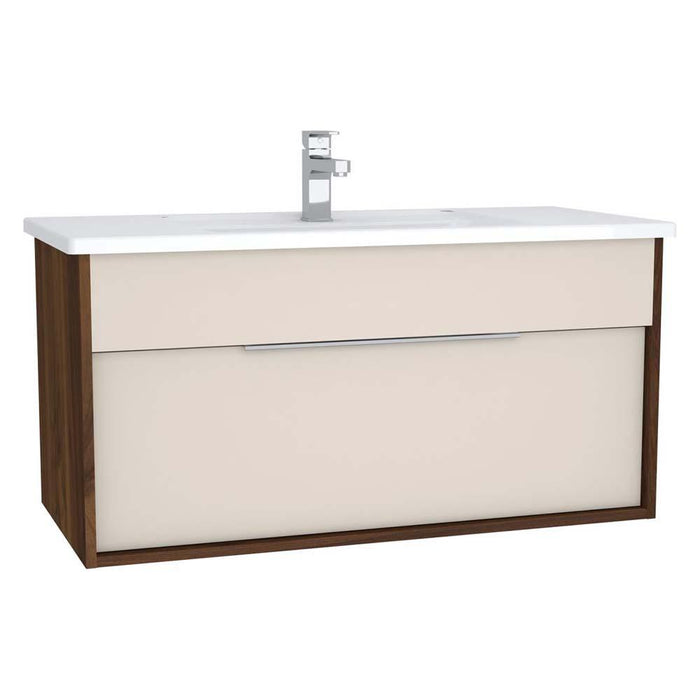 Vitra Integra Vanity Unit - Wall Hung 1 Drawer Unit (Various) - Unbeatable Bathrooms