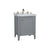 Vitra Valarte 650mm Vanity Unit - Floor Standing 1 Left Hand Door & 3TH - Unbeatable Bathrooms
