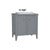 Vitra Valarte 800/1000mm Vanity Unit - Floor Standing 2 Door Unit with Inset Basin - Unbeatable Bathrooms