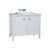 Vitra Valarte 800/1000mm Vanity Unit - Floor Standing 2 Door Unit with Inset Basin - Unbeatable Bathrooms