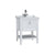Vitra Valarte 650/800/1000mm Vanity Unit - Floor Standing 1 Drawer & 1TH - Unbeatable Bathrooms