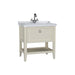 Vitra Valarte 650/800/1000mm Vanity Unit - Floor Standing 1 Drawer & 1TH - Unbeatable Bathrooms