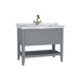 Vitra Valarte 650/800/1000mm Vanity Unit - Floor Standing 1 Drawer & 1TH - Unbeatable Bathrooms
